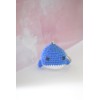 Crochet Mini Whale Keychain