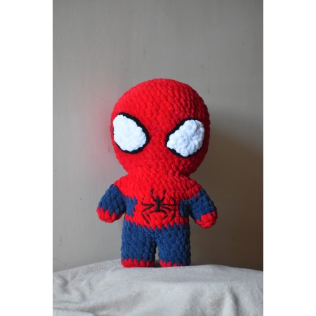 Handmade Crochet Spider-Man Plushie Toy | Amigurumi Hero