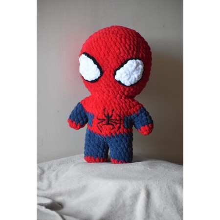 Handmade Crochet Spider-Man Plushie Toy | Amigurumi Hero| Cuddling Crochet